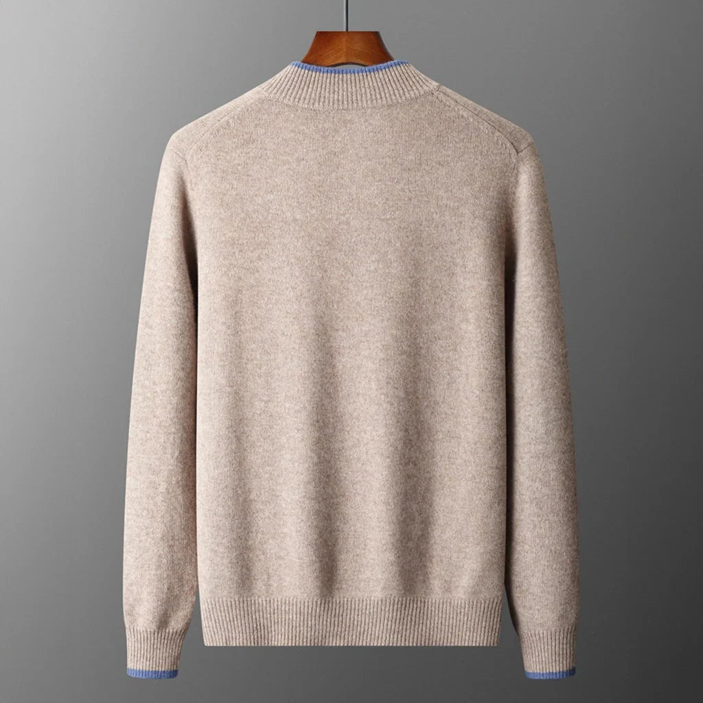Ricardo™ | Chaqueta de cachemira con cremallera