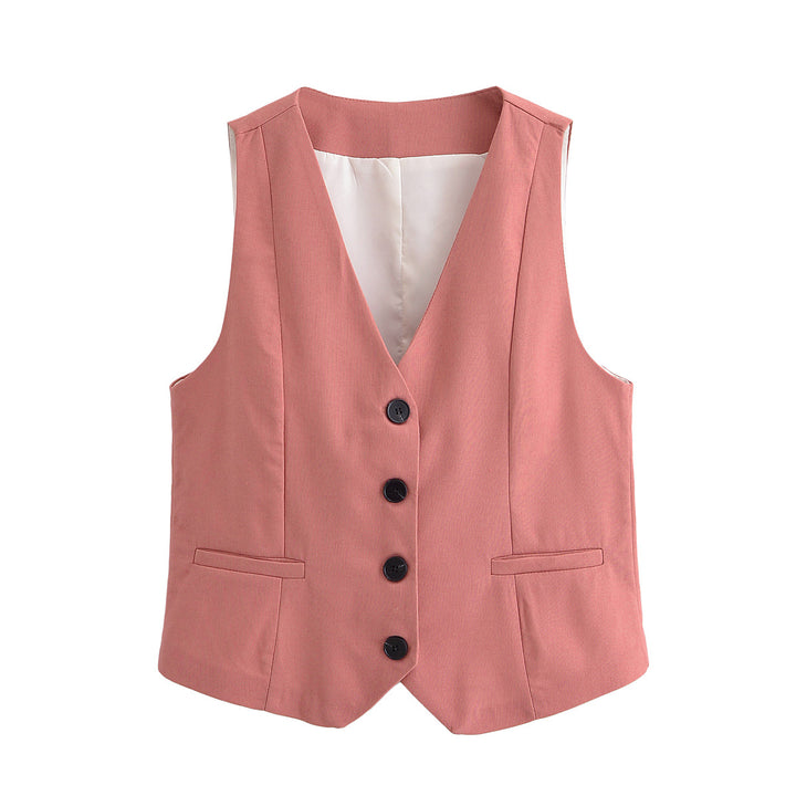 Élise™ | Conjunto sastre Peach elegante
