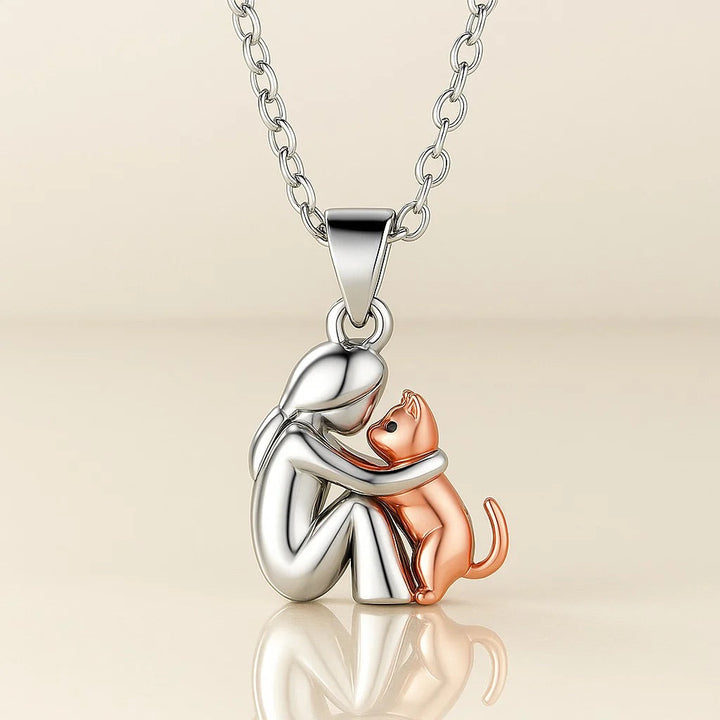 Beth™ | Collar con colgante en forma de gato