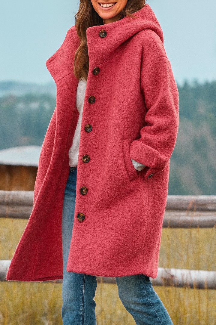 Lara™ | Abrigo elegante con capucha