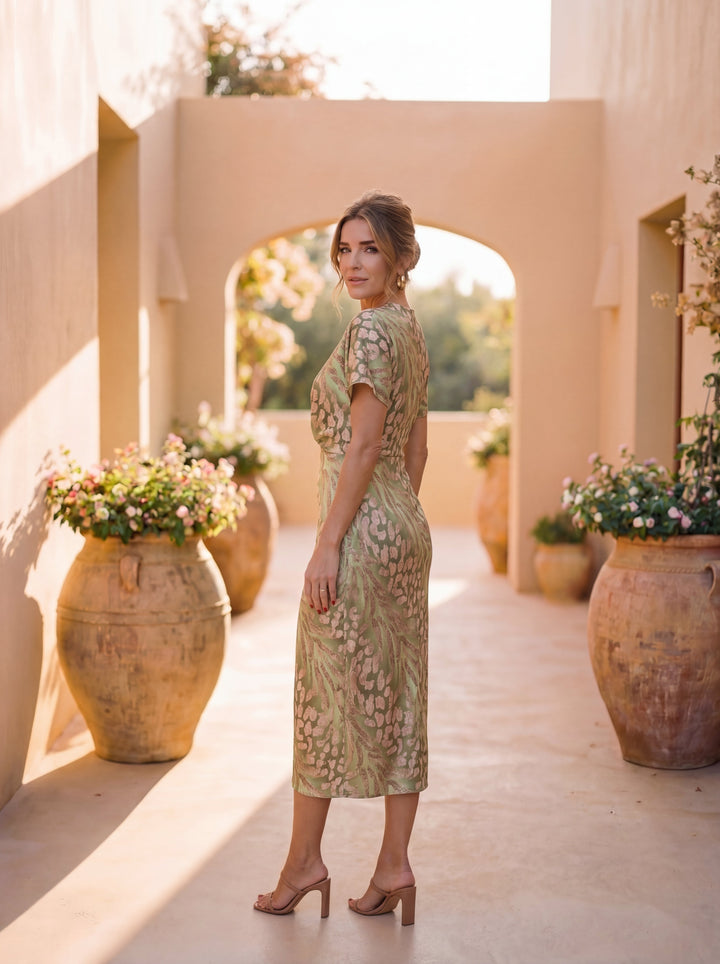 Kasandra™ | Vestido Maxi Lino