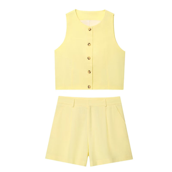 Soleil™ | Conjunto chaleco y short Élise