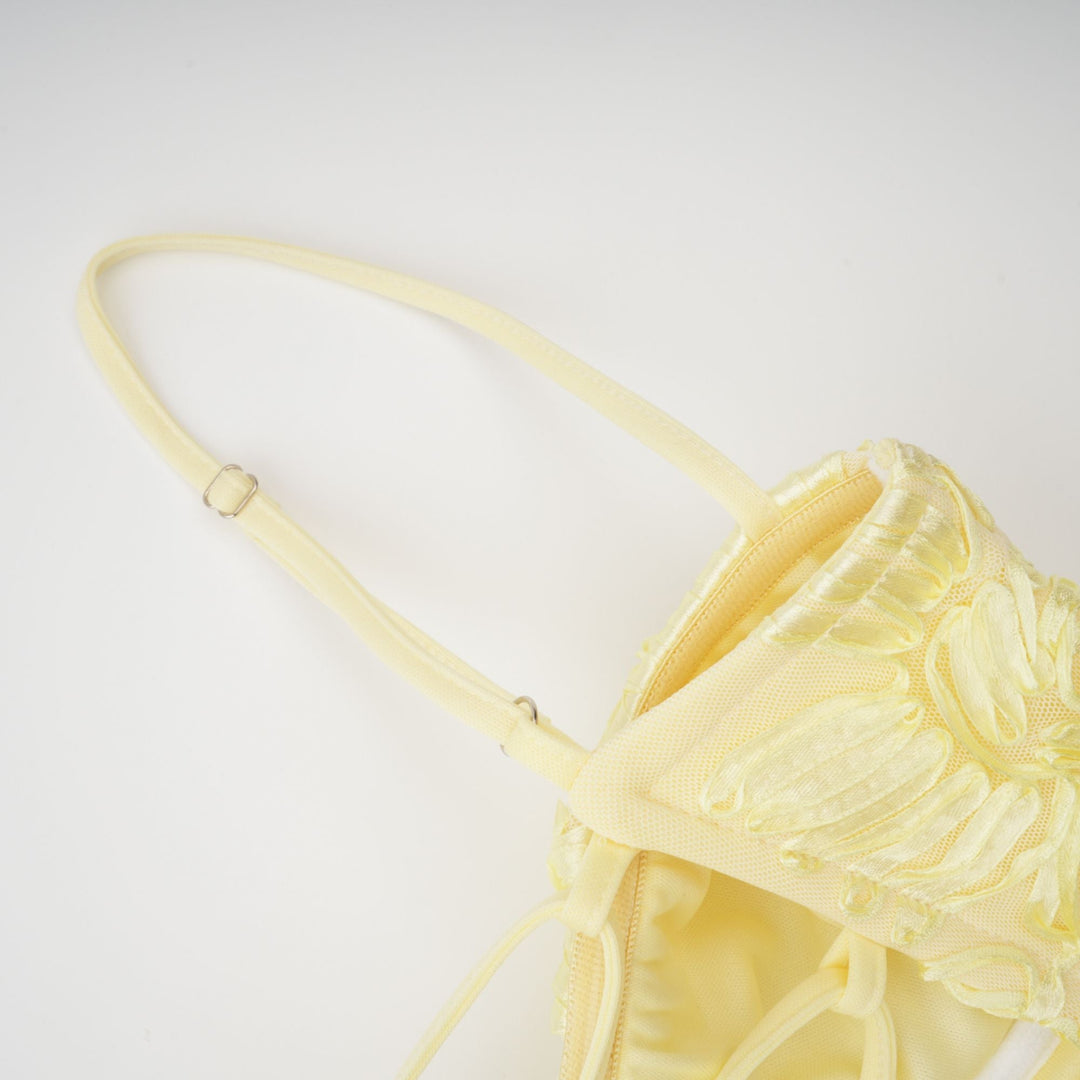 Ximena™ | Vestido corset premium con apliques florales