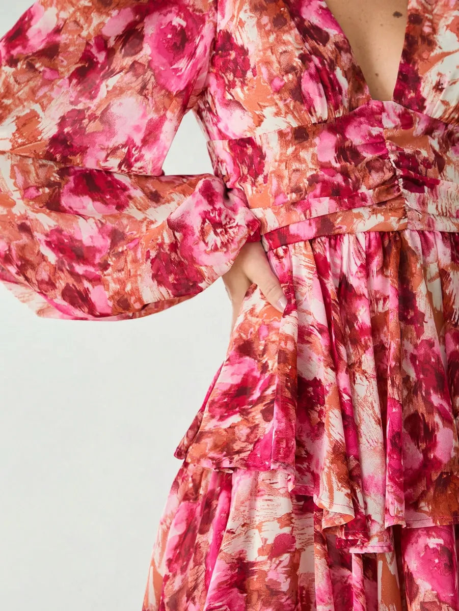Fleur™ | Vestido mini rosé Amour