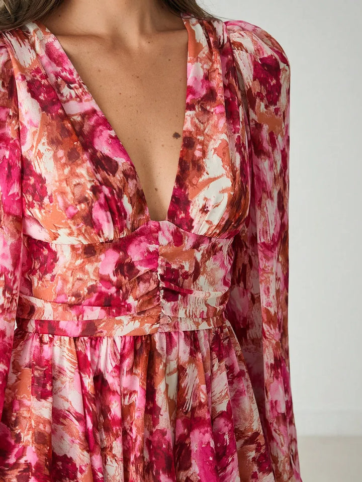 Fleur™ | Vestido mini rosé Amour