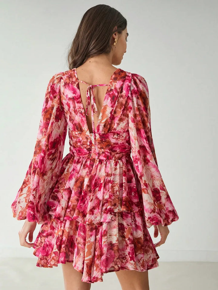 Fleur™ | Vestido mini rosé Amour