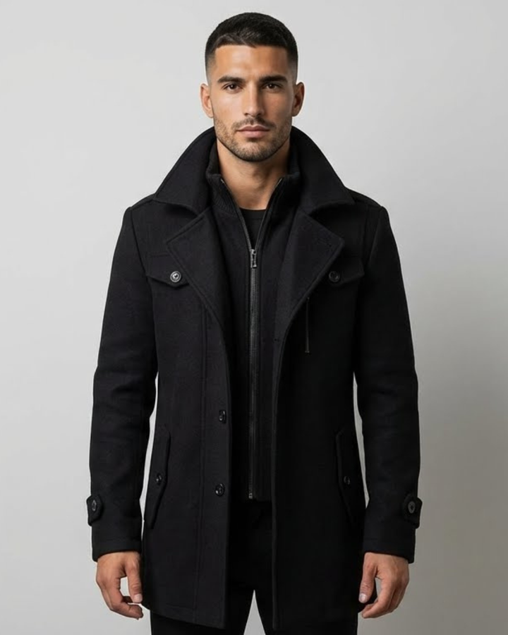 Lorenzo™ | Abrigo de invierno Giuseppe elegante