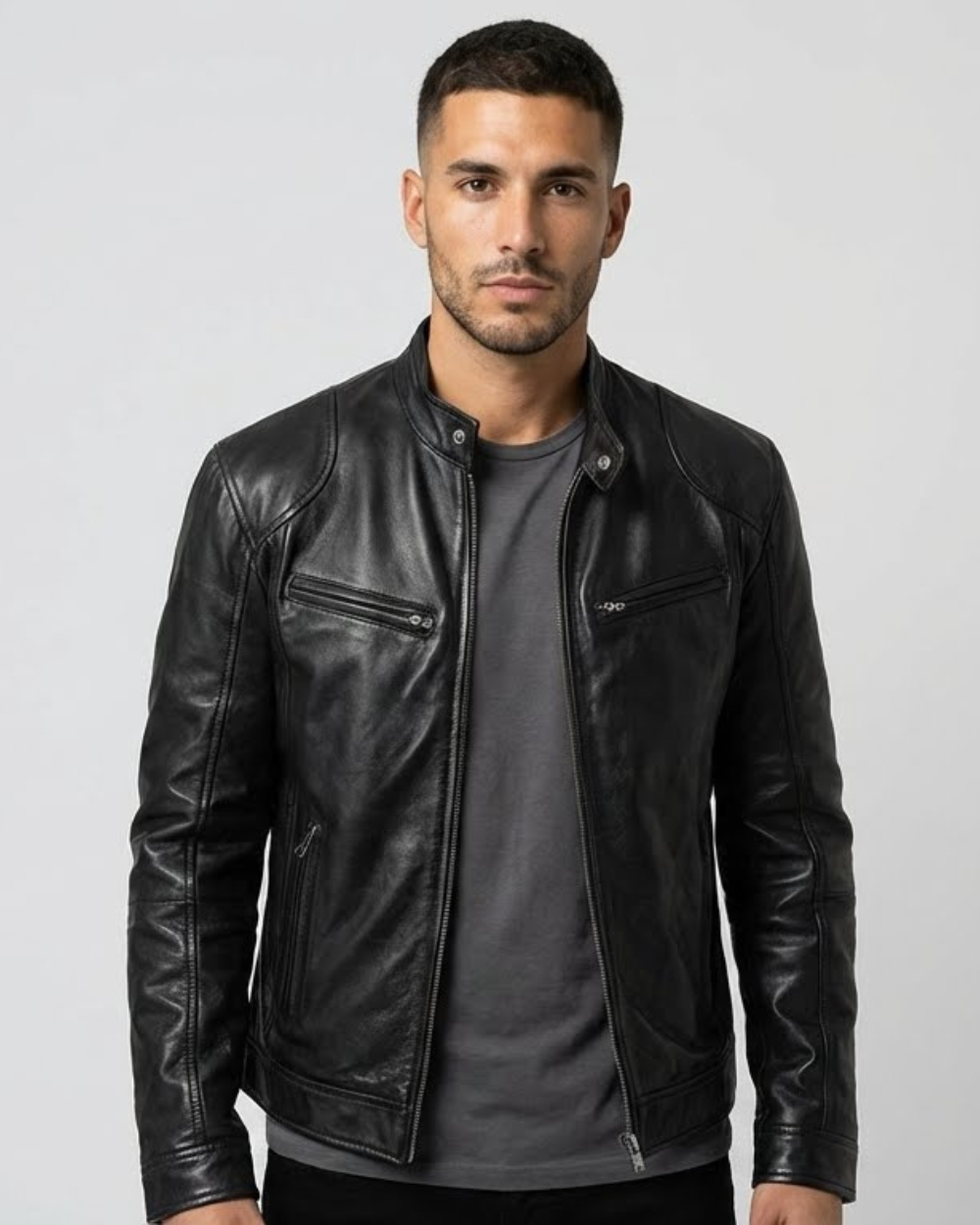 Hugo™ | Chaqueta de cuero premium