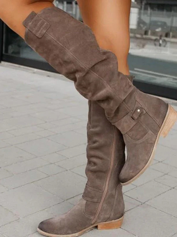 Lina™ | Botas de efecto ante cómodas y cálidas