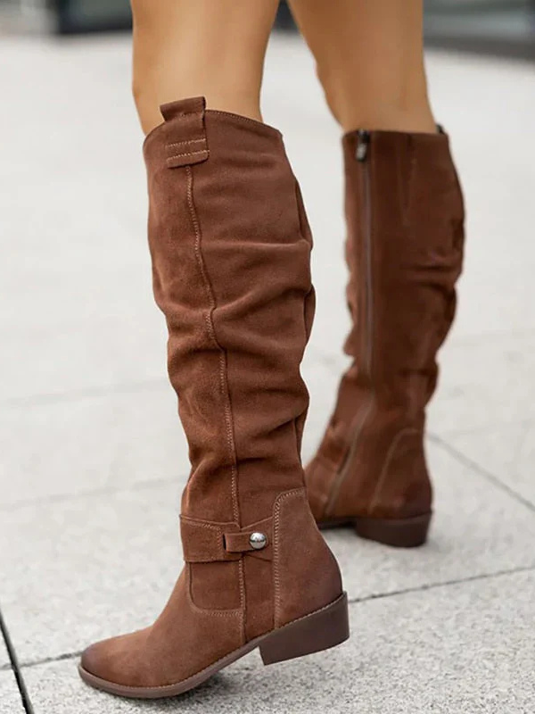 Lina™ | Botas de efecto ante cómodas y cálidas