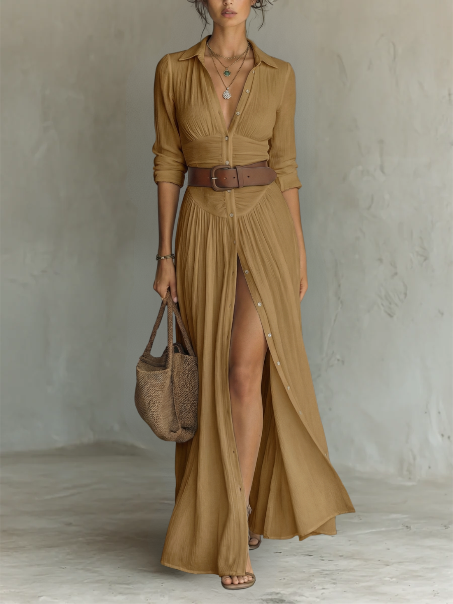 Camila™ | Vestido De Lino