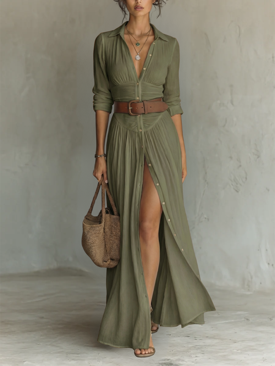 Camila™ | Vestido De Lino