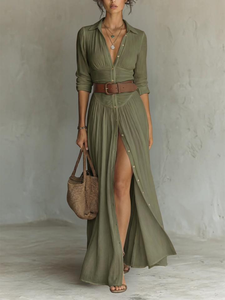 Camila™ | Vestido De Lino