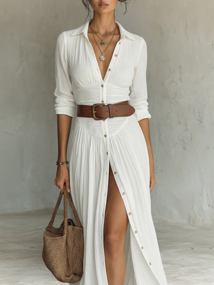 Camila™ | Vestido De Lino
