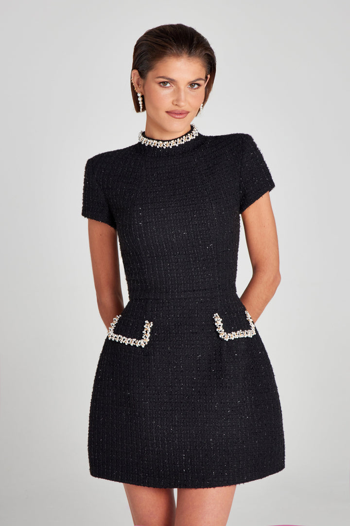 Luciana™ | Vestido corto con corte tulipán