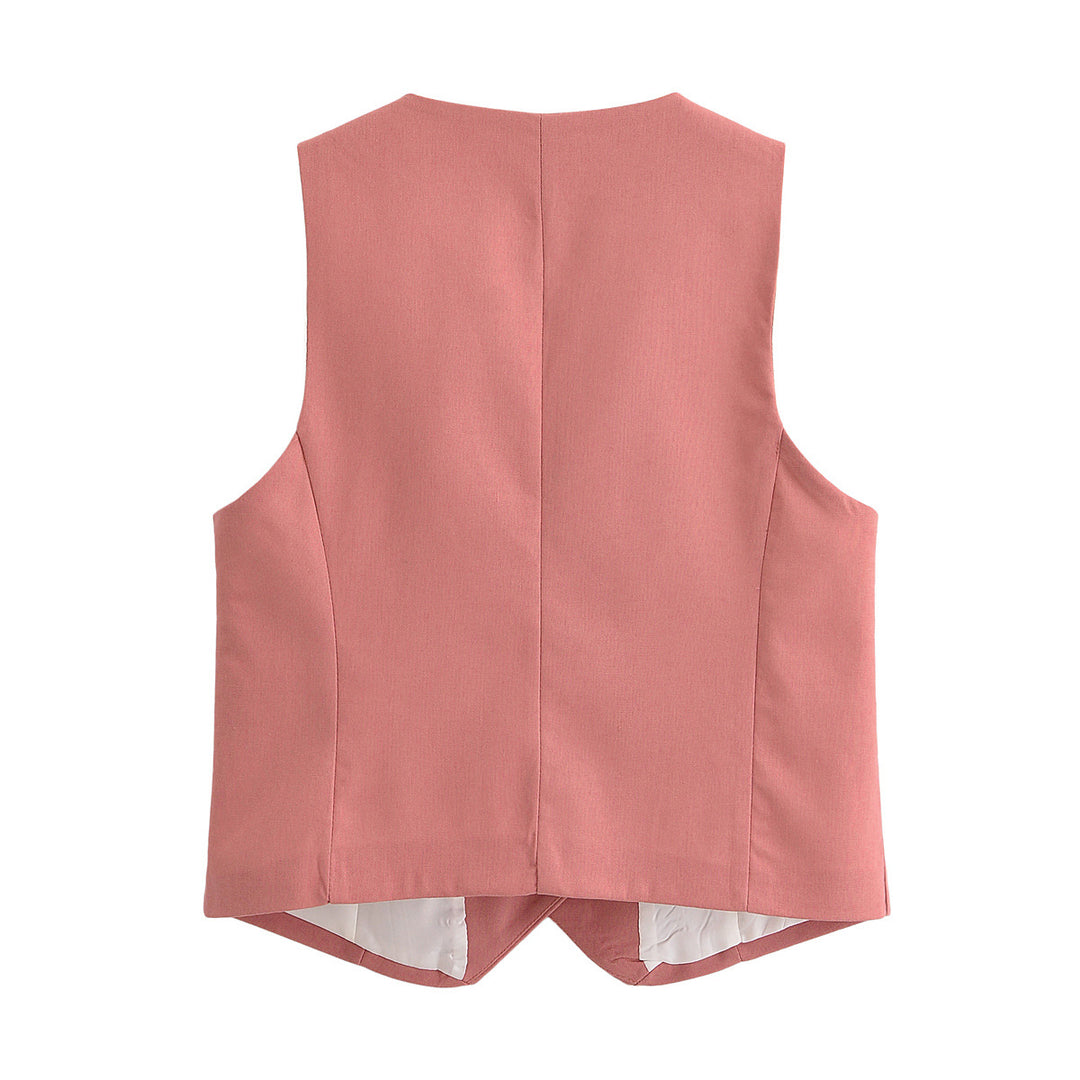 Élise™ | Conjunto sastre Peach elegante