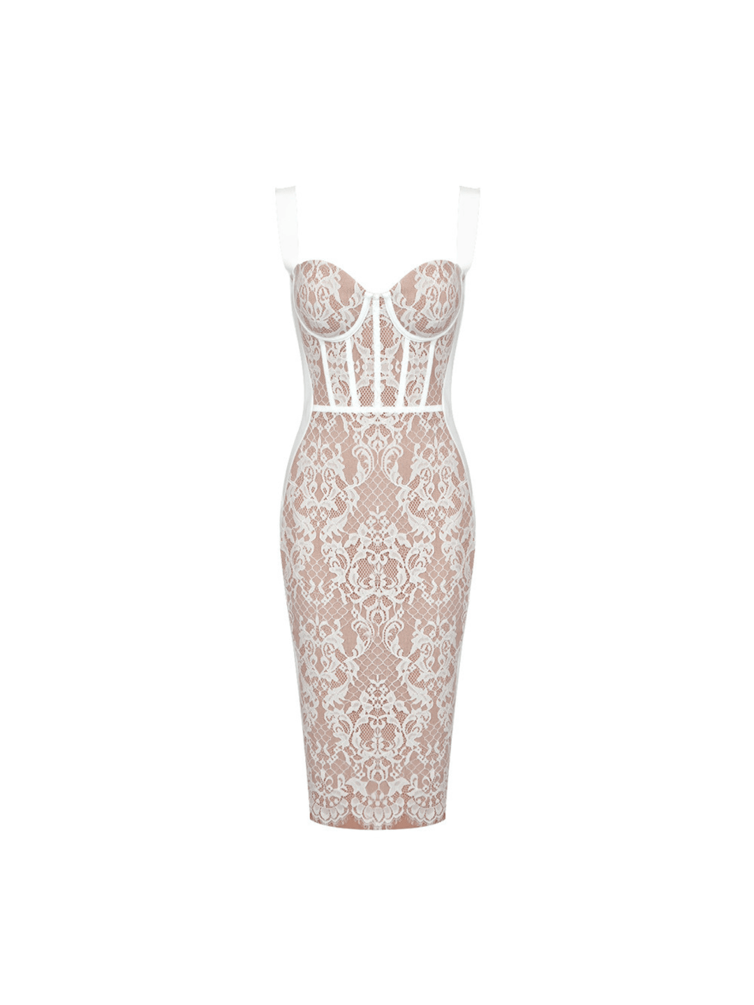 Vionne™ | Vestido midi premium de encaje
