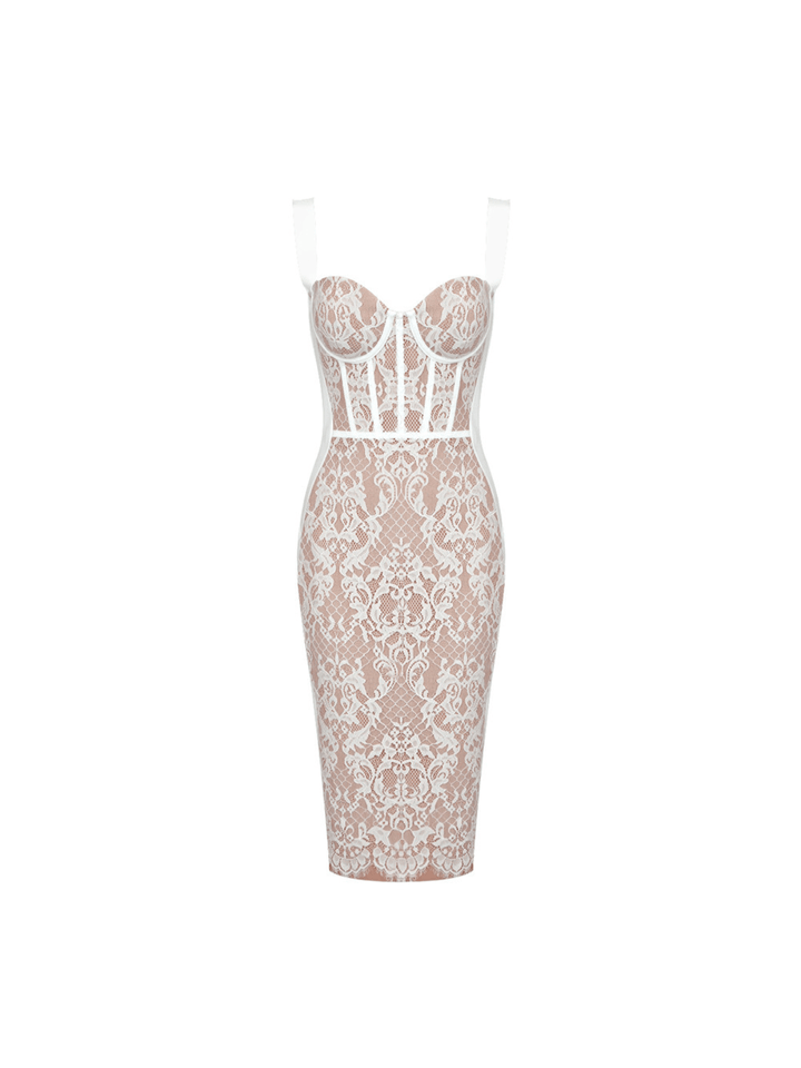 Vionne™ | Vestido midi premium de encaje