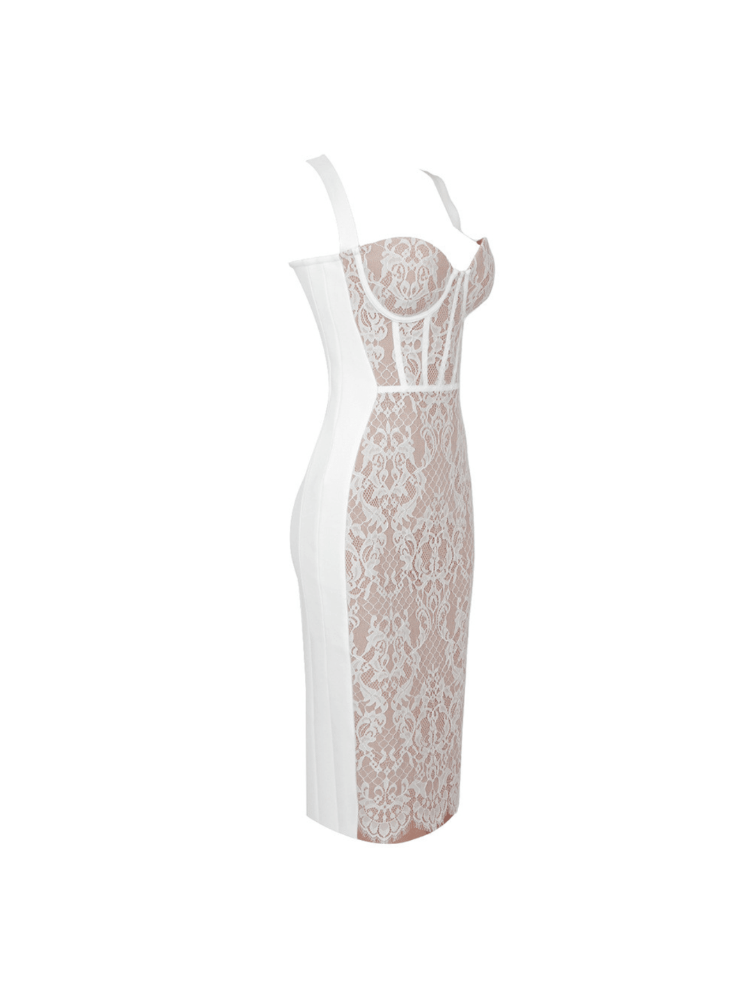 Vionne™ | Vestido midi premium de encaje
