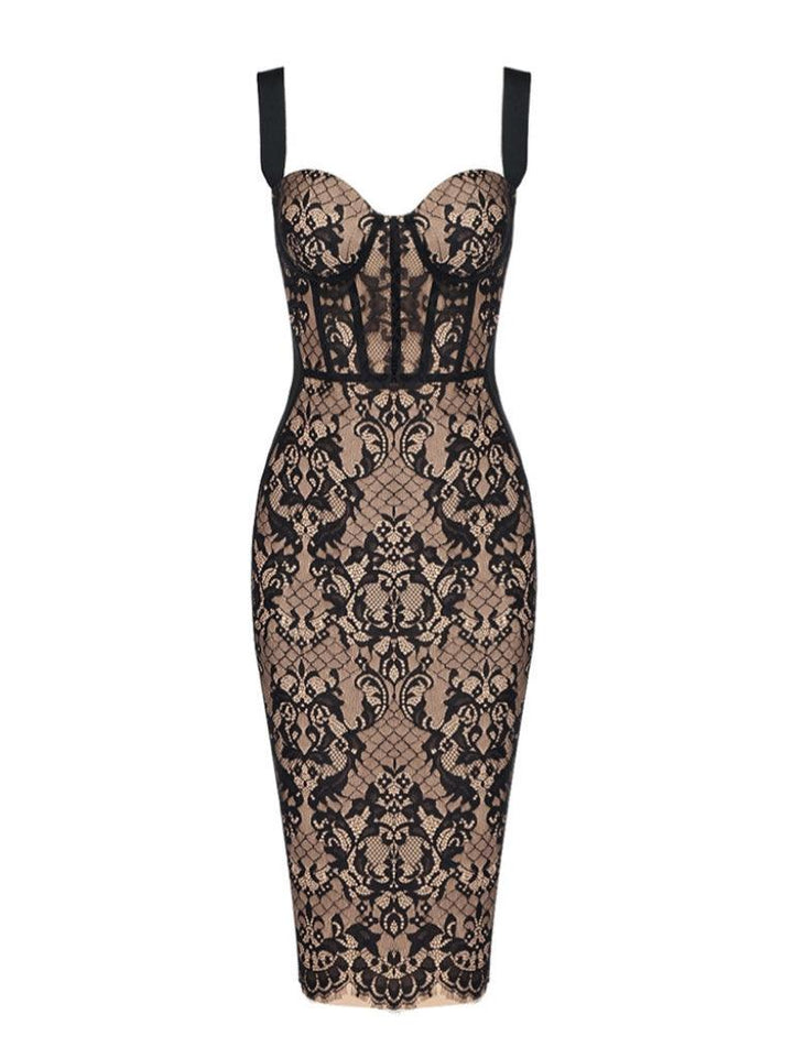 Vionne™ | Vestido midi premium de encaje