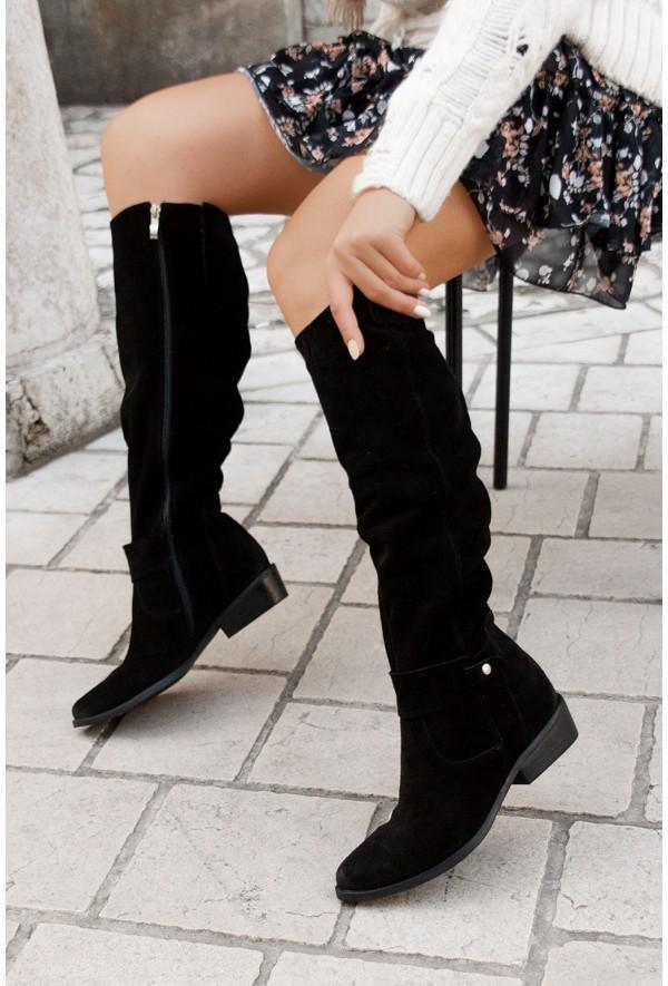 Lina™ | Botas de efecto ante cómodas y cálidas