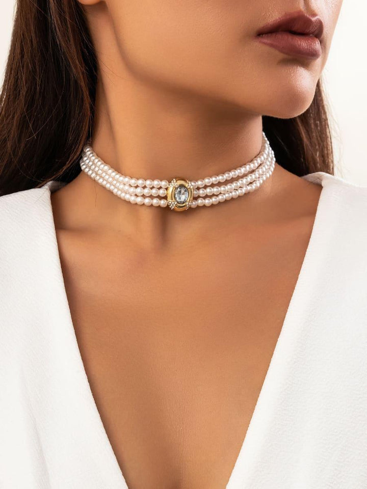 Lumière™ | Choker de perlas elegante
