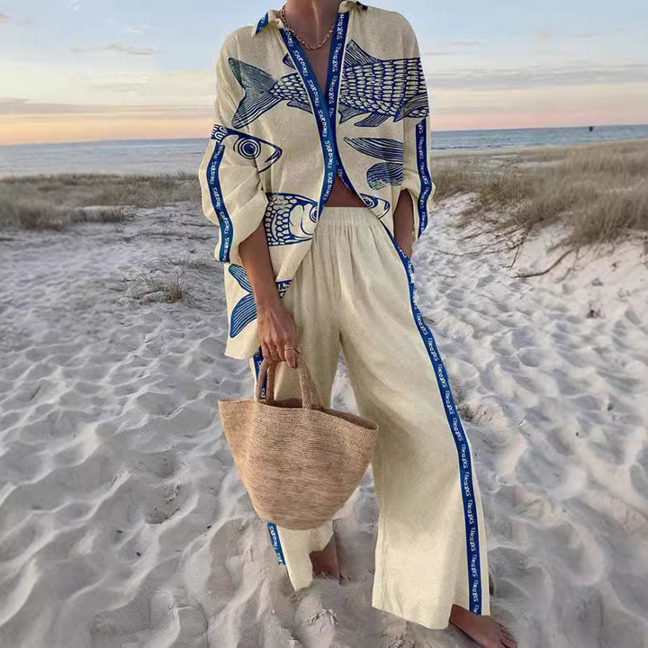 Zairine™ | Conjunto de mujer ligero y sofisticado para los días de verano