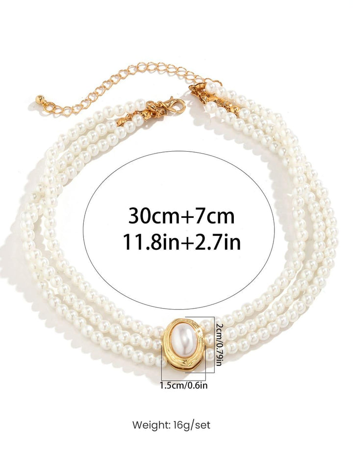 Lumière™ | Choker de perlas elegante