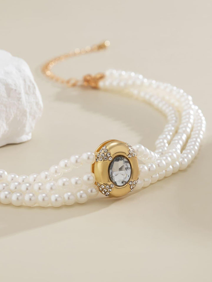 Lumière™ | Choker de perlas elegante