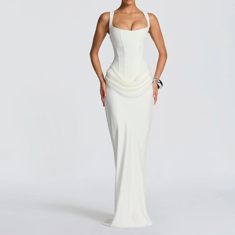 Ivory™ | Vestido largo Sculpt elegante