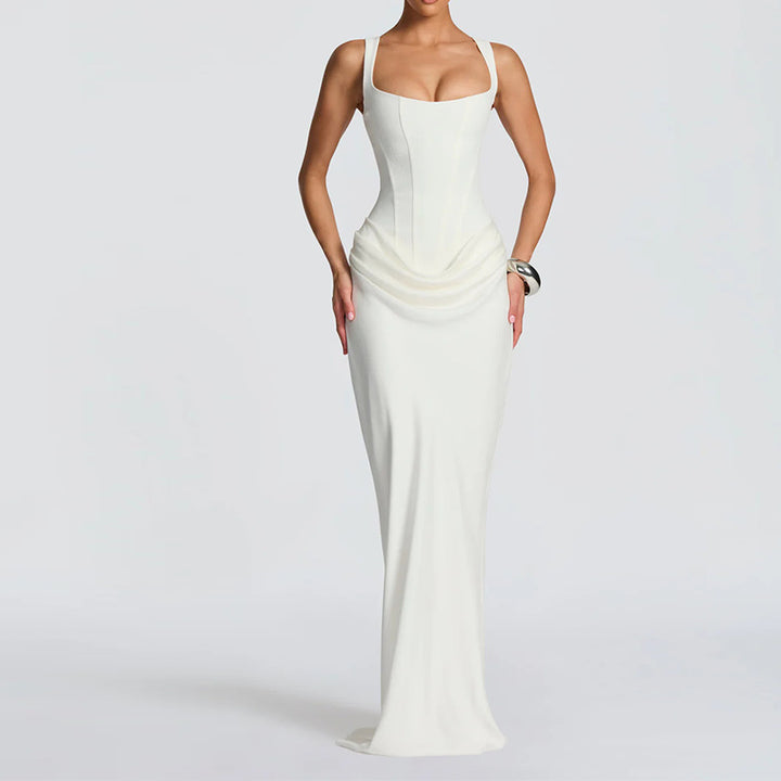 Ivory™ | Vestido largo Sculpt elegante