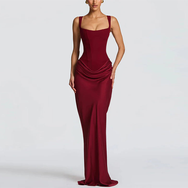 Ivory™ | Vestido largo Sculpt elegante