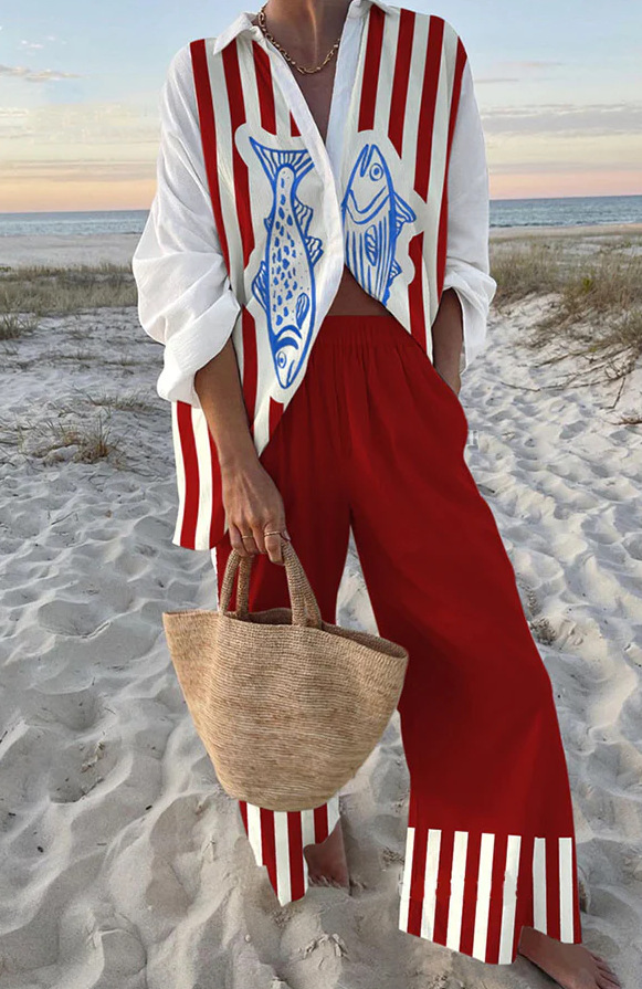 Claudine™ | Conjunto de mujer ligero y sofisticado para los días de verano