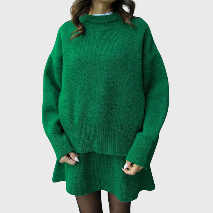 Conjunto de punto acogedor