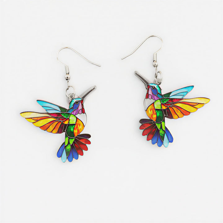 Yasmira™ | Pendientes De Colibrí Con Collar Gratis