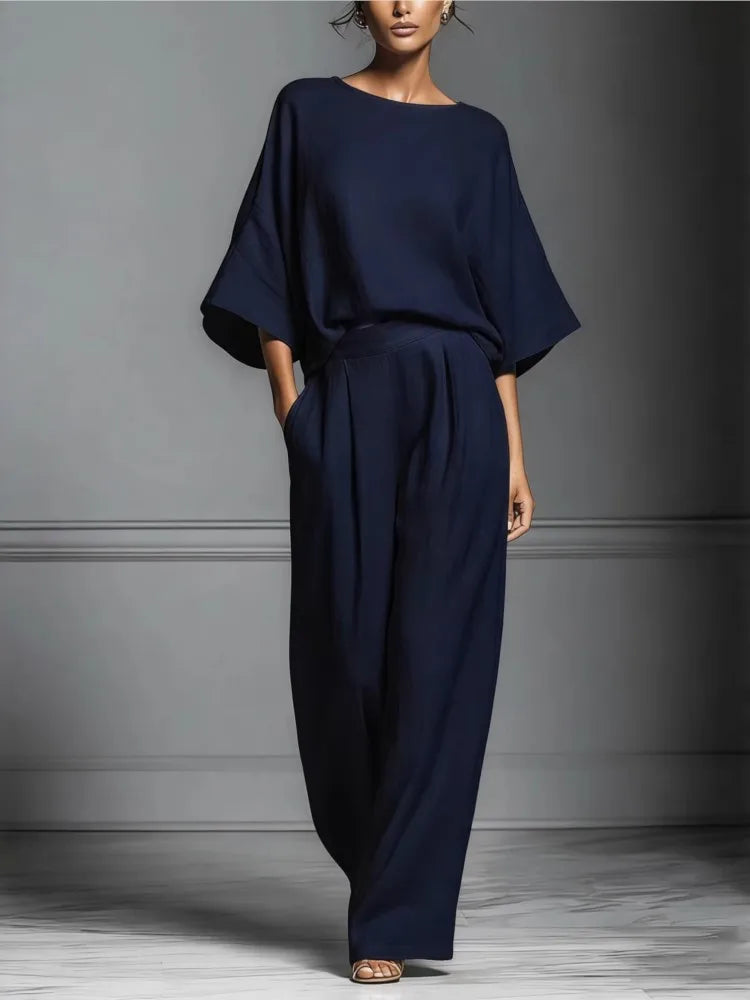 Samara™ | Conjunto Lino 2 Piezas Elegante