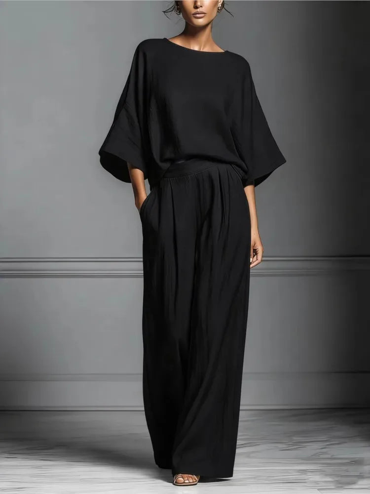 Samara™ | Conjunto Lino 2 Piezas Elegante