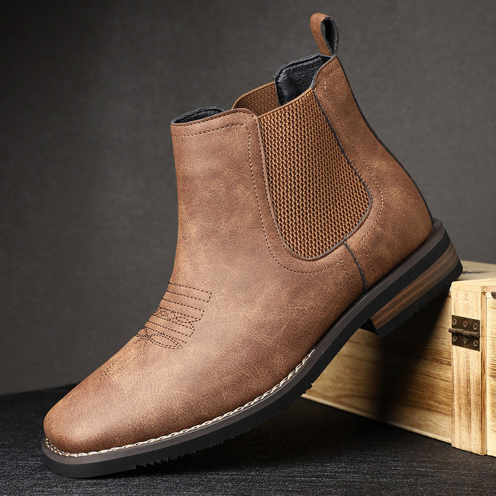 Mario™ | Botas de cuero clásicas para hombre