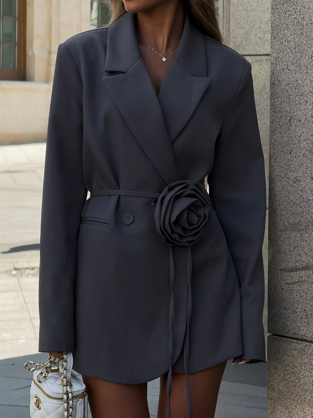 Noir™ | Vestido blazer elegante