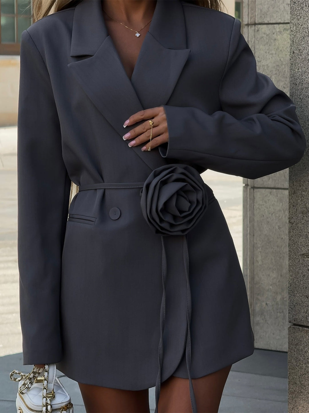 Noir™ | Vestido blazer elegante