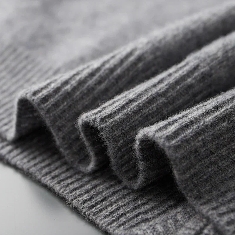Ricardo™ | Chaqueta de cachemira con cremallera