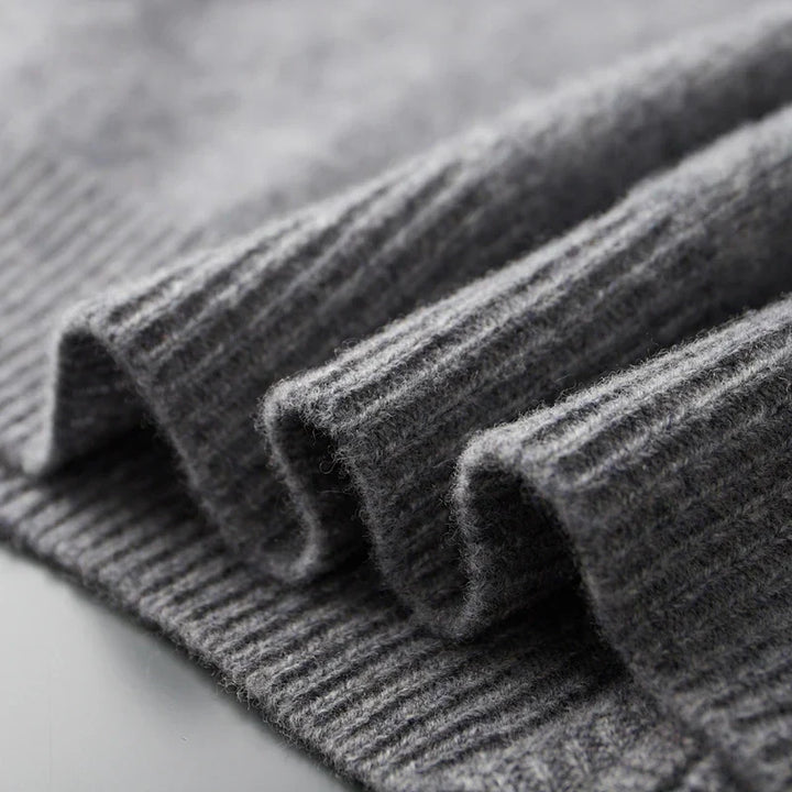 Ricardo™ | Chaqueta de cachemira con cremallera
