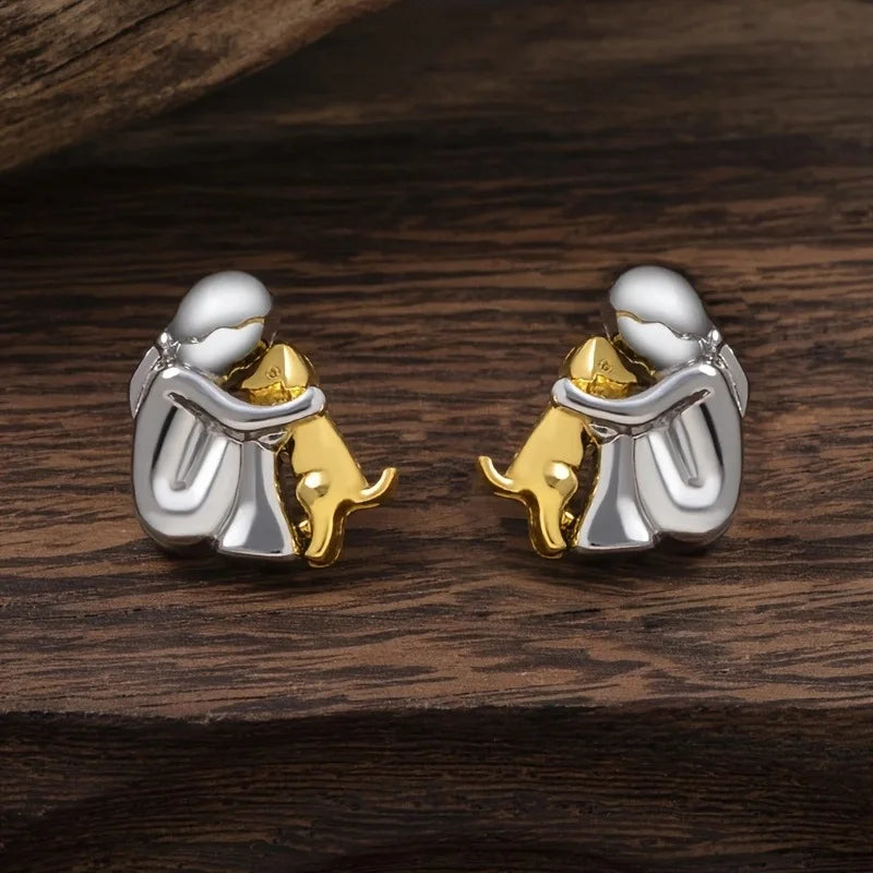 Lisa™ | Pendientes icono de perro