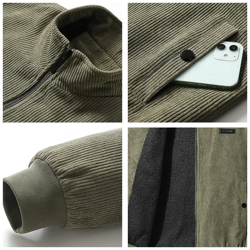 Hugo™ | Chaqueta de pana con forro de felpa