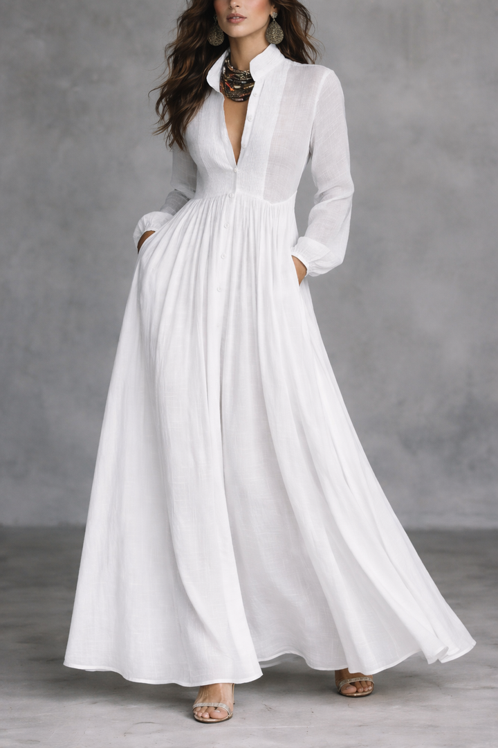 Regina™ | Vestido con Escote en V