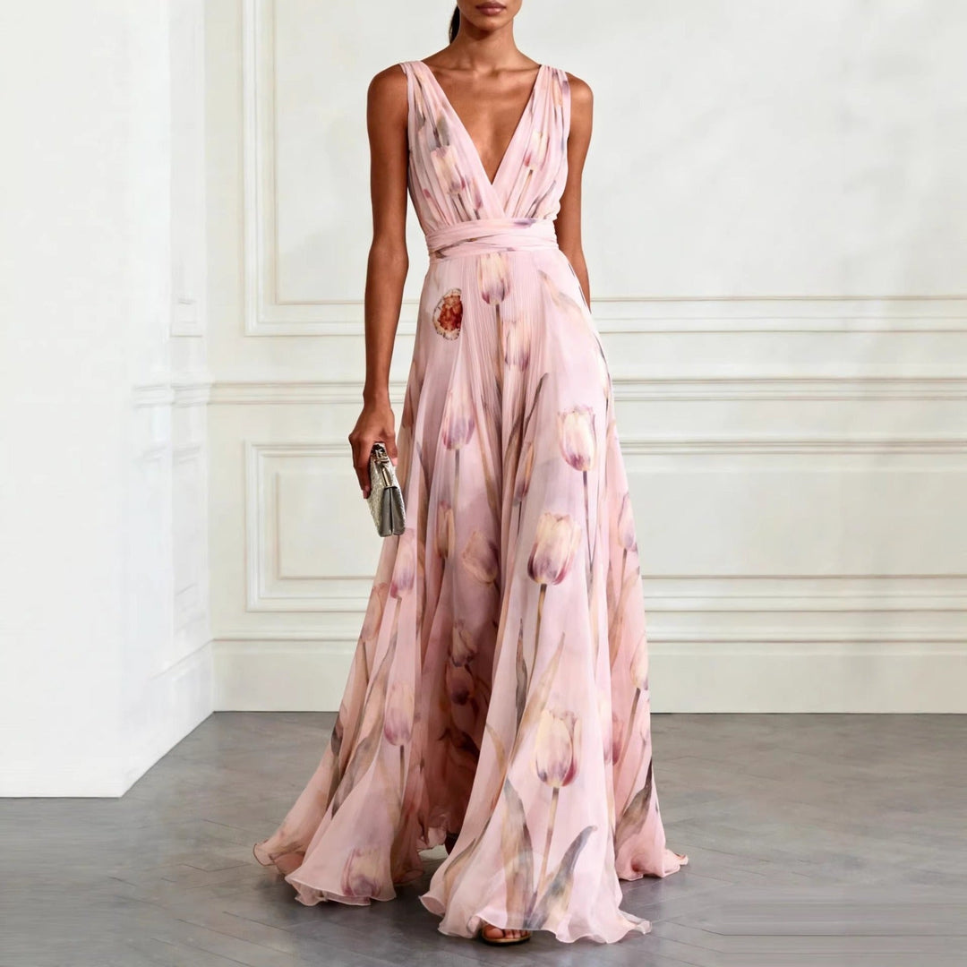 Flora™ | Vestido Maxi Floral