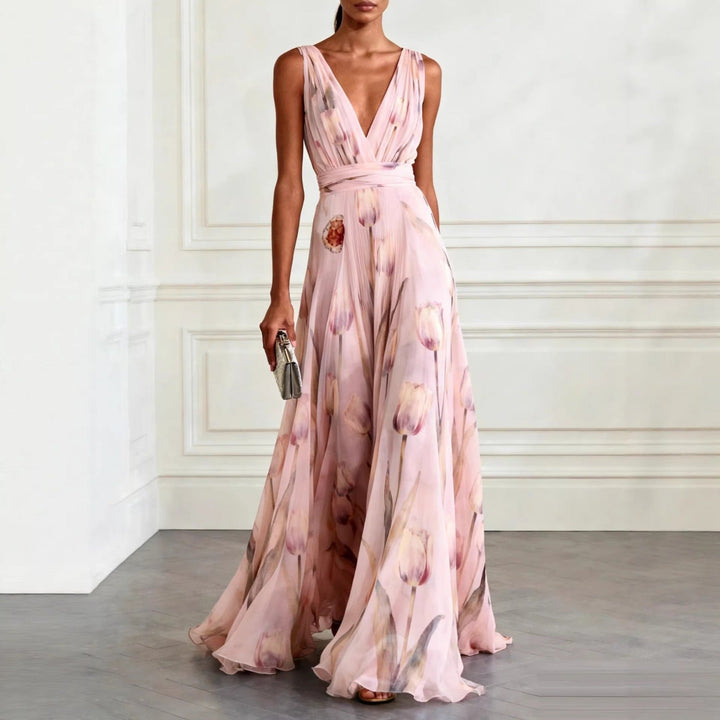 Flora™ | Vestido Maxi Floral