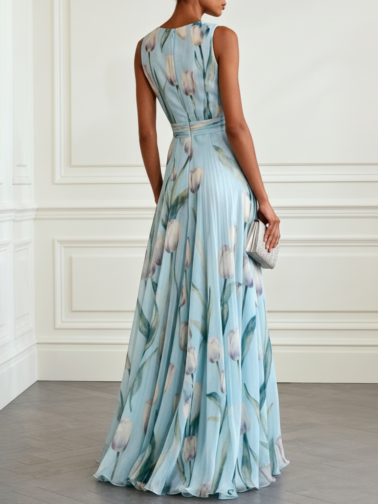 Flora™ | Vestido Maxi Floral