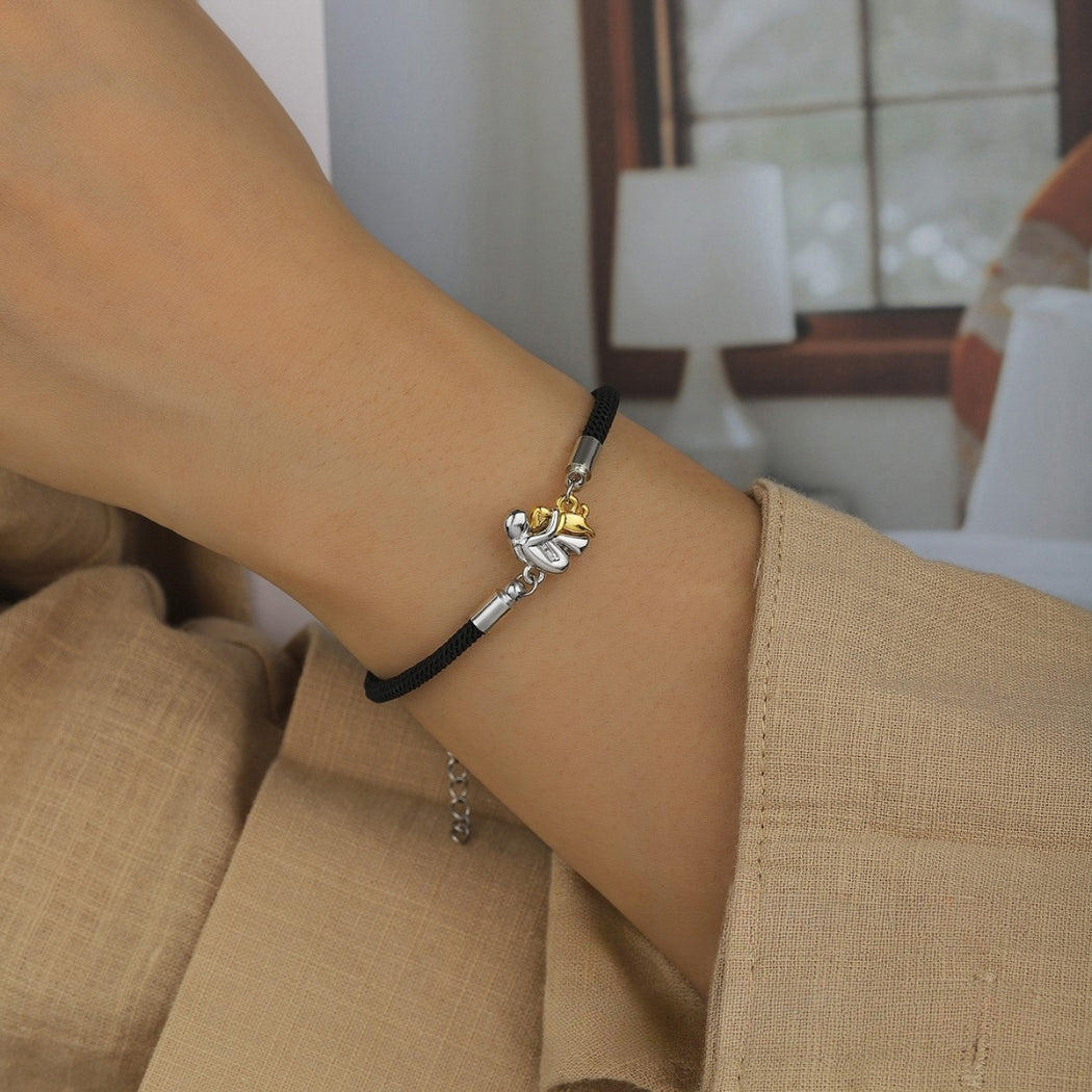 Katy™ | Pulsera con cordón e icono de perro