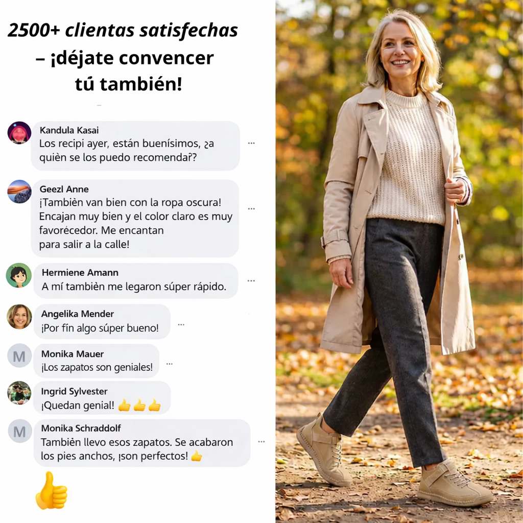 Mia™ | Zapatillas ortopédicas cómodas y sin dolor